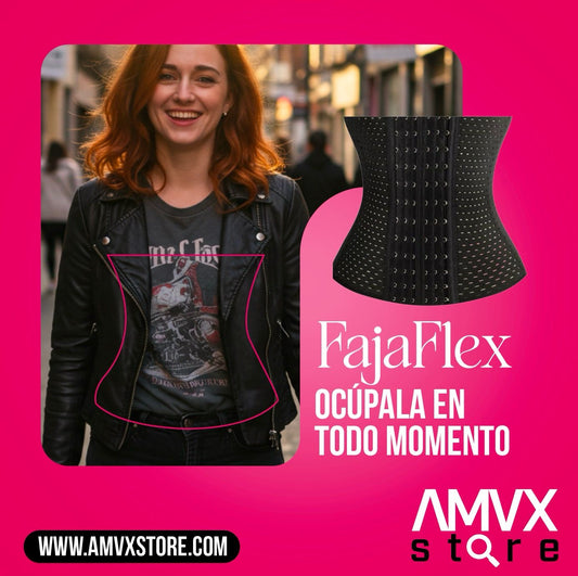 FajaFlex | Faja Moldeadora +10 Beneficios 🟢
