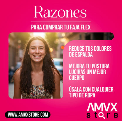 FajaFlex | Faja Moldeadora +10 Beneficios 🟢